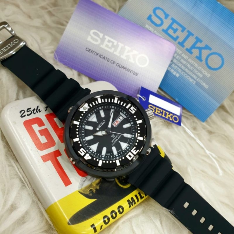 Jam Pria Seiko X Diver Prospex Rubber Automatic 44mm