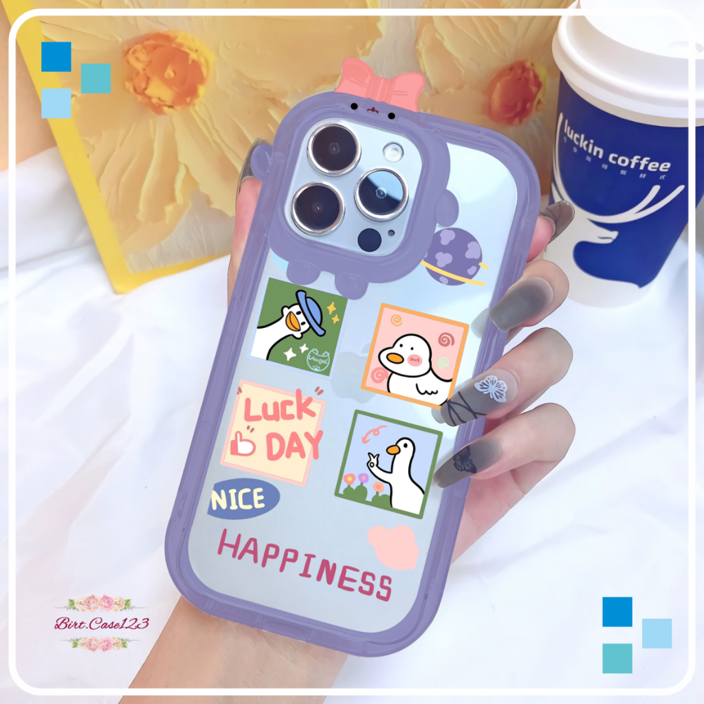 CUSTOM SOFTCASE PITACU FRAME KARAKTER CUSTOM DUCK FOR OPPO A9 A5 A31 A8 A15 A3S A1K A57 A77S A74 A95 A55 A16 A17 A52 A53 A76 RENO 4 4F 5F 5K 8 F11 BC7422