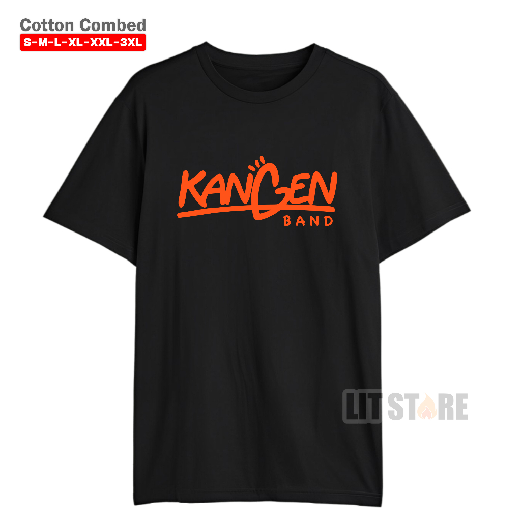 LITSTORE Kaos Band Indonesia Kangen Band Kaos Musik Indonesia