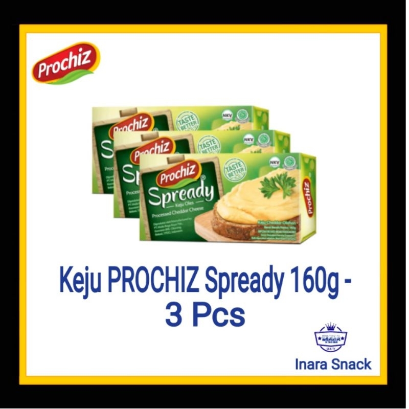 

Keju Prochiz Spready 160 gr - 3 pc