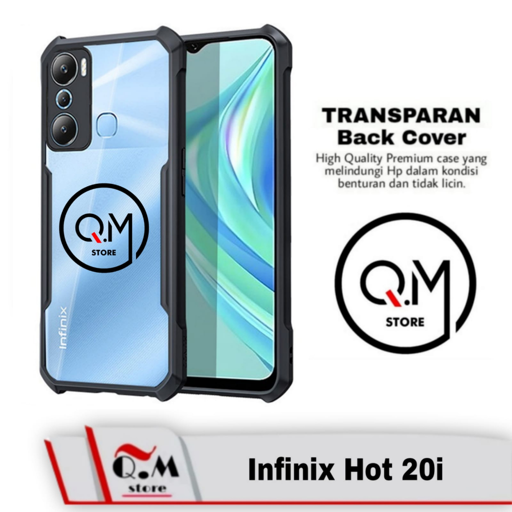 Case Infinix Hot 20i Airbag Shockproof Transparent