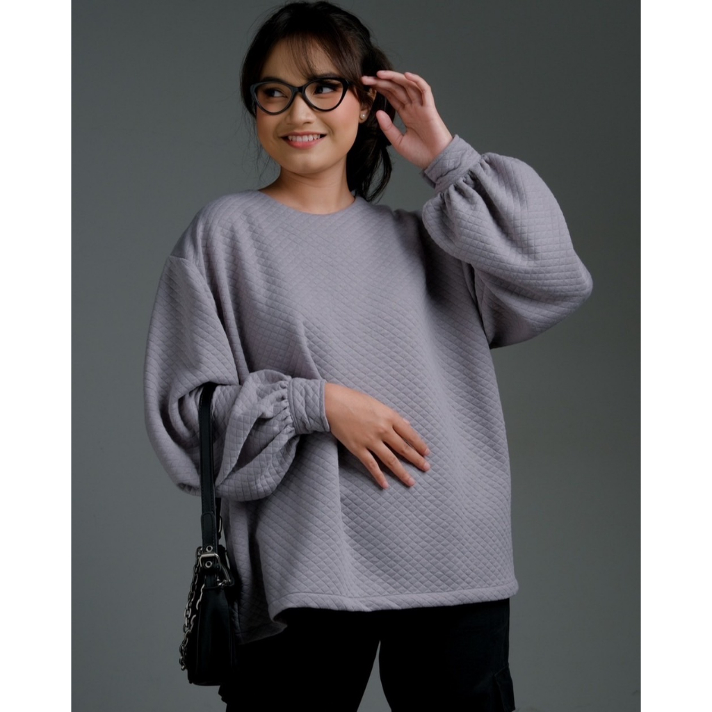 Myrubylicious MHIEON LONGSLEEVE  | BLOUSE | BLOUSE WANITA | BLOUSE LENGAN PANJANG | BLOUSE OVERSIZED