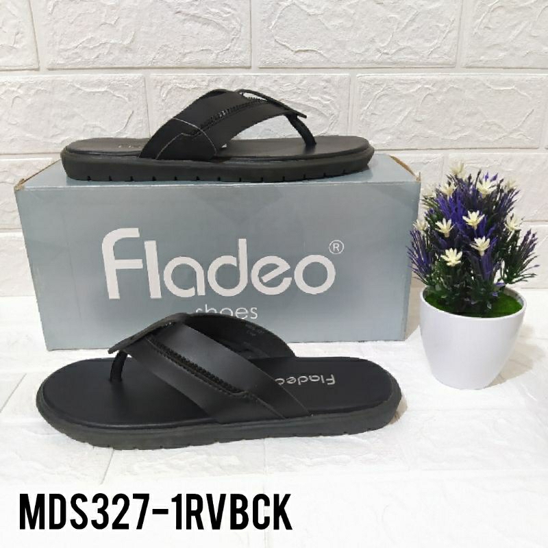 《42 43》Sandal fladeo pria / sandal cowok / sandal fladeo original / sandal pria dewasa original bran