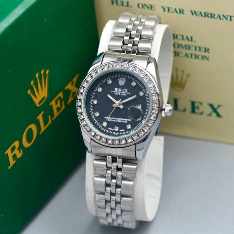 Jam Tangan Wanita Rolex Datejust Super Mewah - Jam Tangan Rolex - Jam tangan Wanita - Rolex - 008