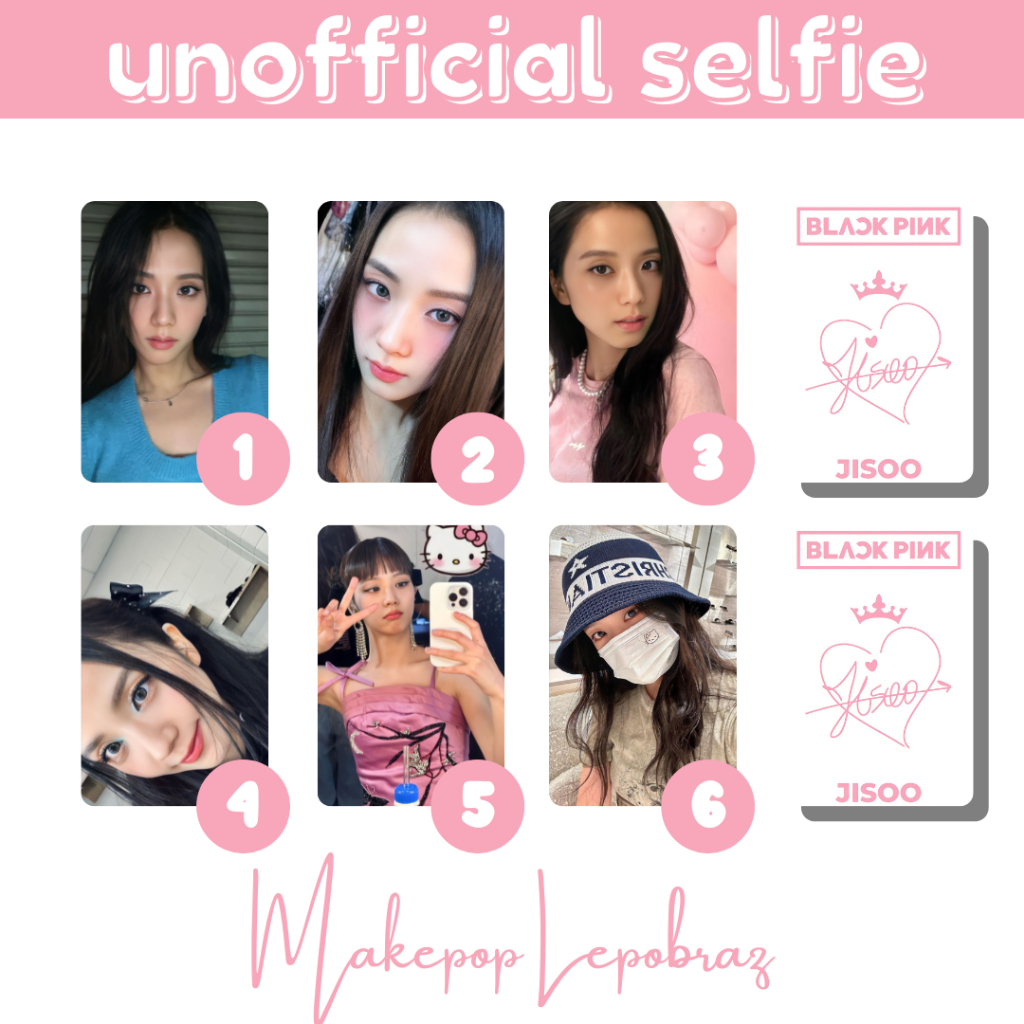 [PART 2] [MIN. 3 PC] BLACKPINK UNOFFICIAL SELFIE - GIRLFRIENDABLE JENNIE LISA ROSE JISOO