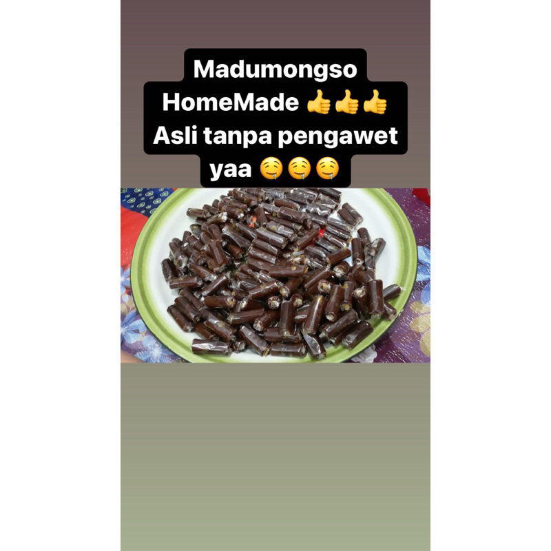 

madumongso ori tanpa bahan pengawet 405gr