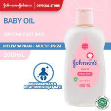 Johnsons Baby Oil 125ml / 200 ml ORIGINAL-BPOM