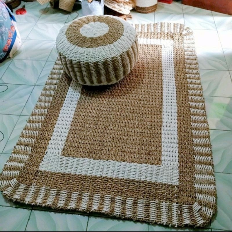 KARPET KOTAK SEAGRASS JUMBO 150X200cm / RUG SEAGRASS/ KARPET LANTAI