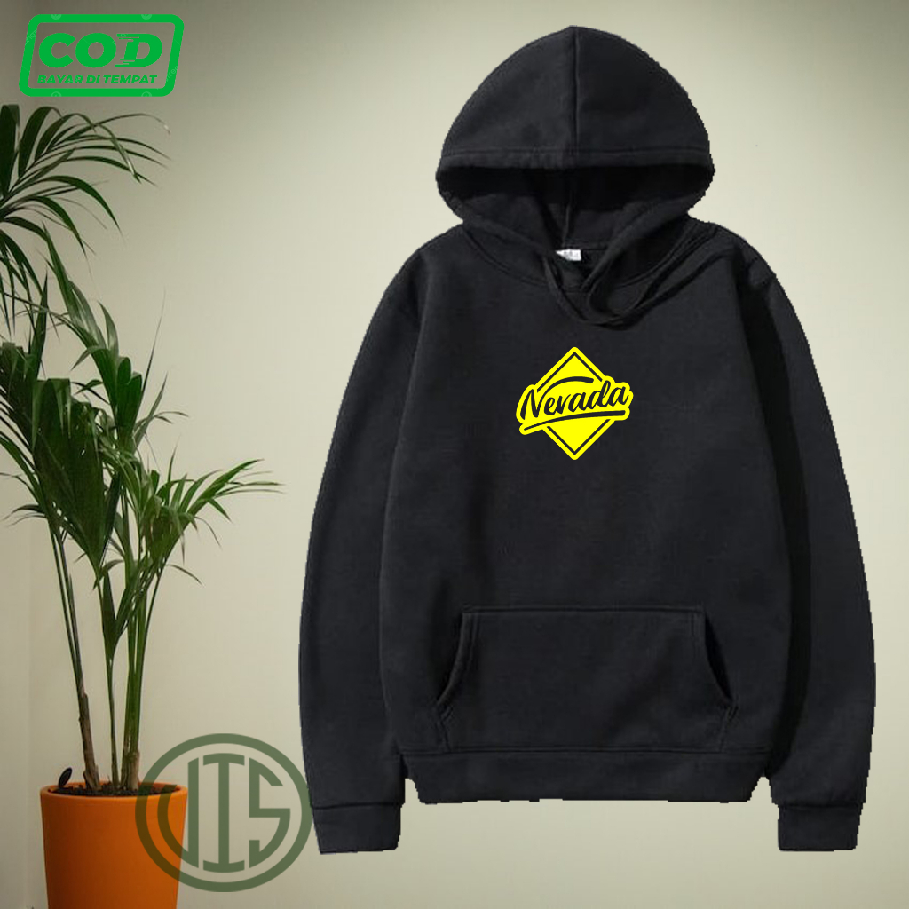 Sweater Hoodie NEVADA 0003 MOTIF YELLOW// Sweatshirt Hoodie Pria/Wanita//Switer  Trendi Masa Kini St