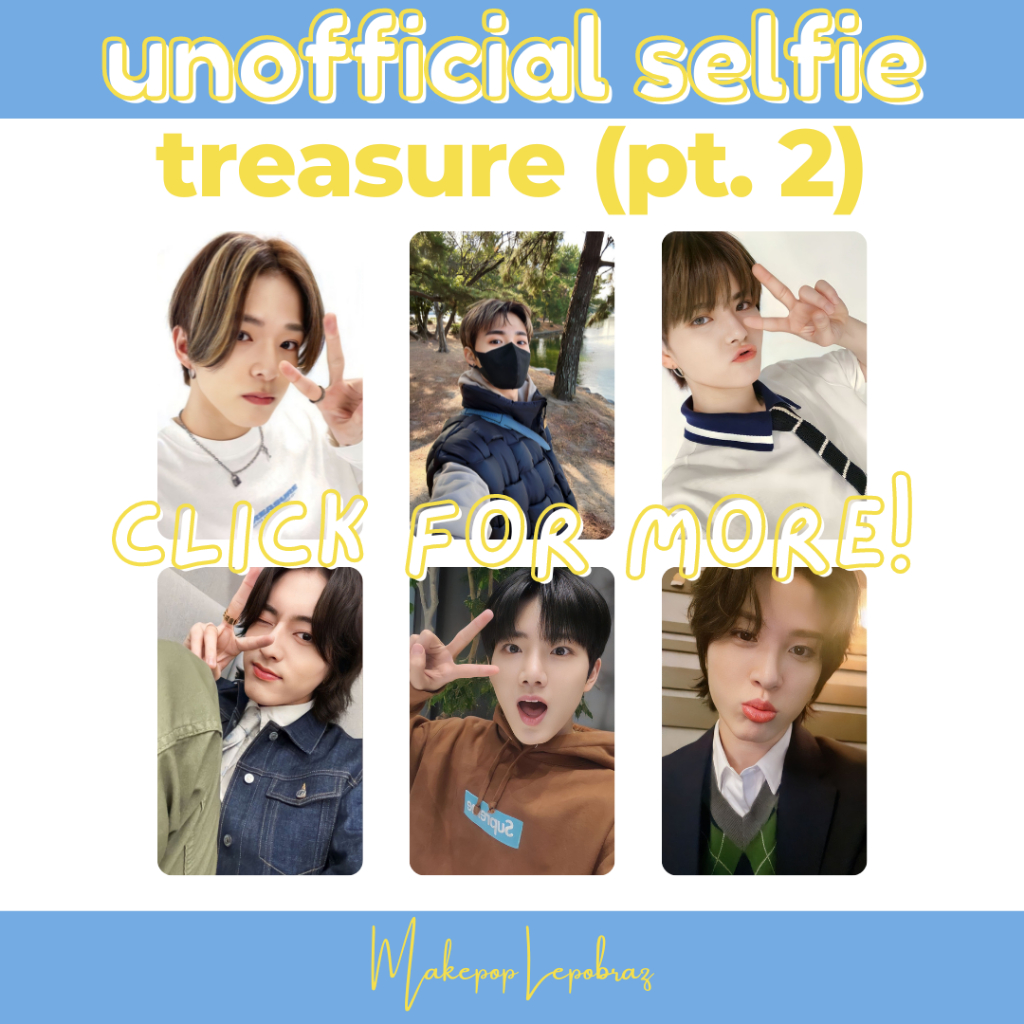 [PART 2] [MIN. 3 PC] TREASURE UNOFFICIAL SELFIE - BOYFRIENDABLE PC JUNKYU HARUTO ASAHI JUNGHWAN YOSHI DOYOUNG