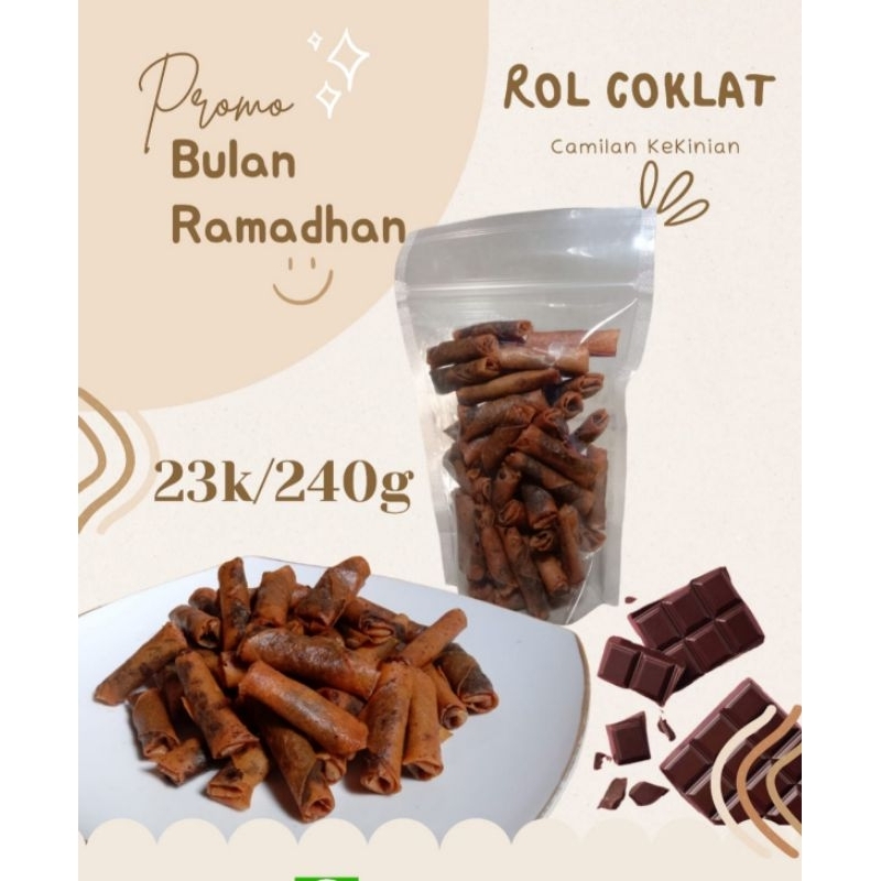 

Snack coklat roll