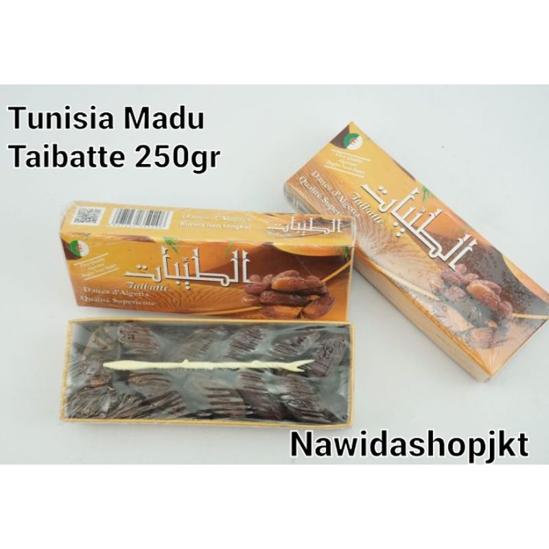 Tunisia Madu 250gr Taibatte Manis Kenyal