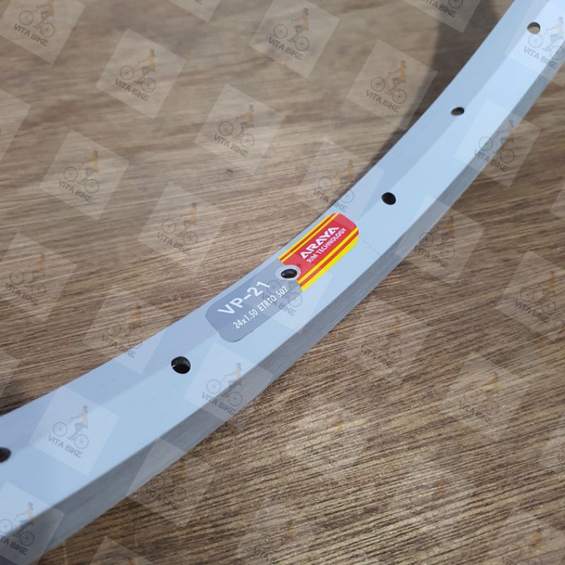 Velg Rims Sepeda Mini MTB 24 Murni ETRTO 507 36 Hole Araya VP-21