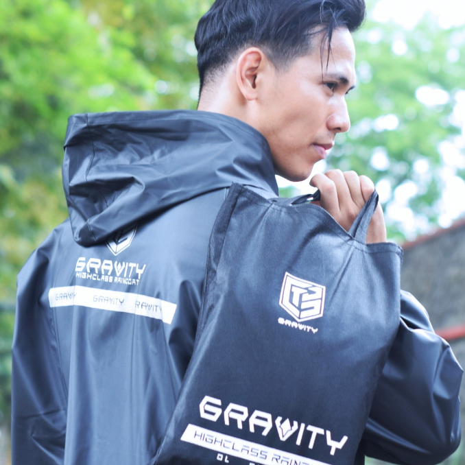 JAS HUJAN ANTI REMBES MANTEL TERBAIK SETELAN JAKET CELANA UNISEX NO BOCOR BOCOR By Gravity Raincoat