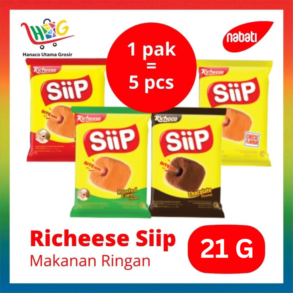 Nabati SIIP Bites 5 x 21gr [ 5 PCS ]