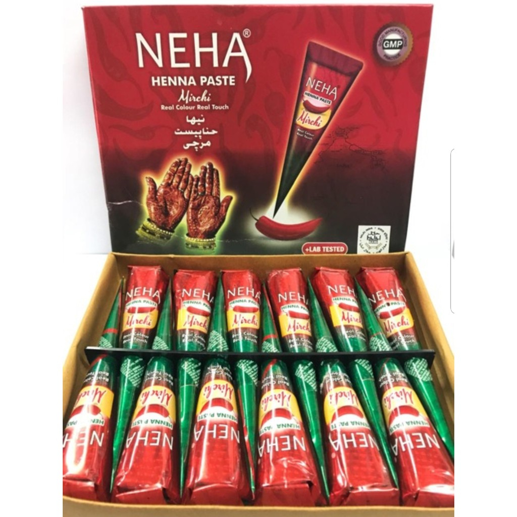 NEHA HENNA PASTE / HENNA HALAL BPOM