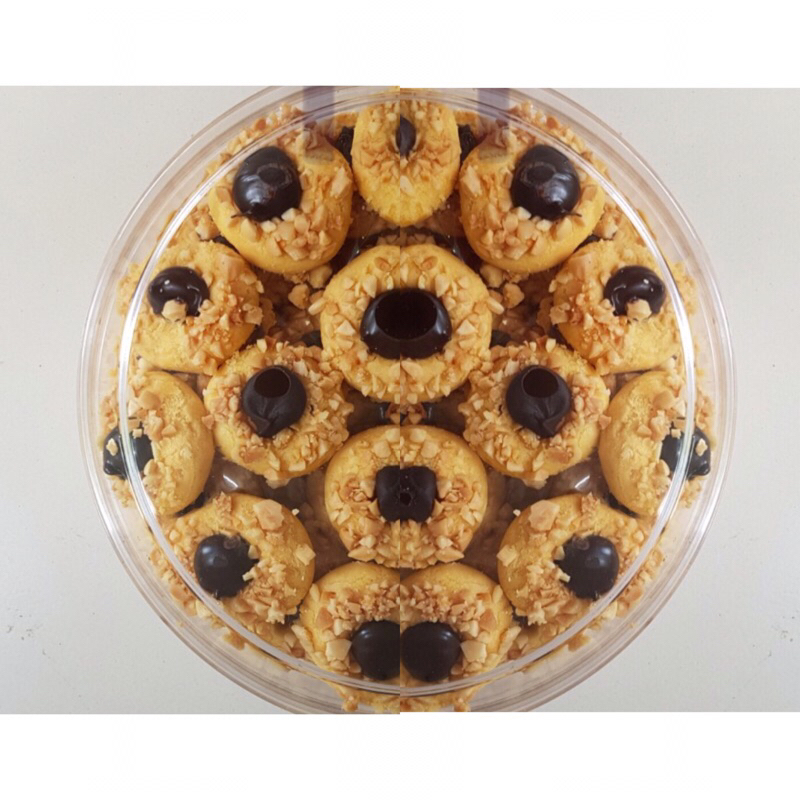 

kue kering lebaran thumbprint/ thumbprint cookies /thumbprint coklat kacang
