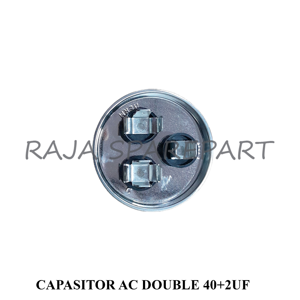 Capasitor Running AC Double 40+2UF (KHUSUS PENGIRIMAN PULAU JAWA)