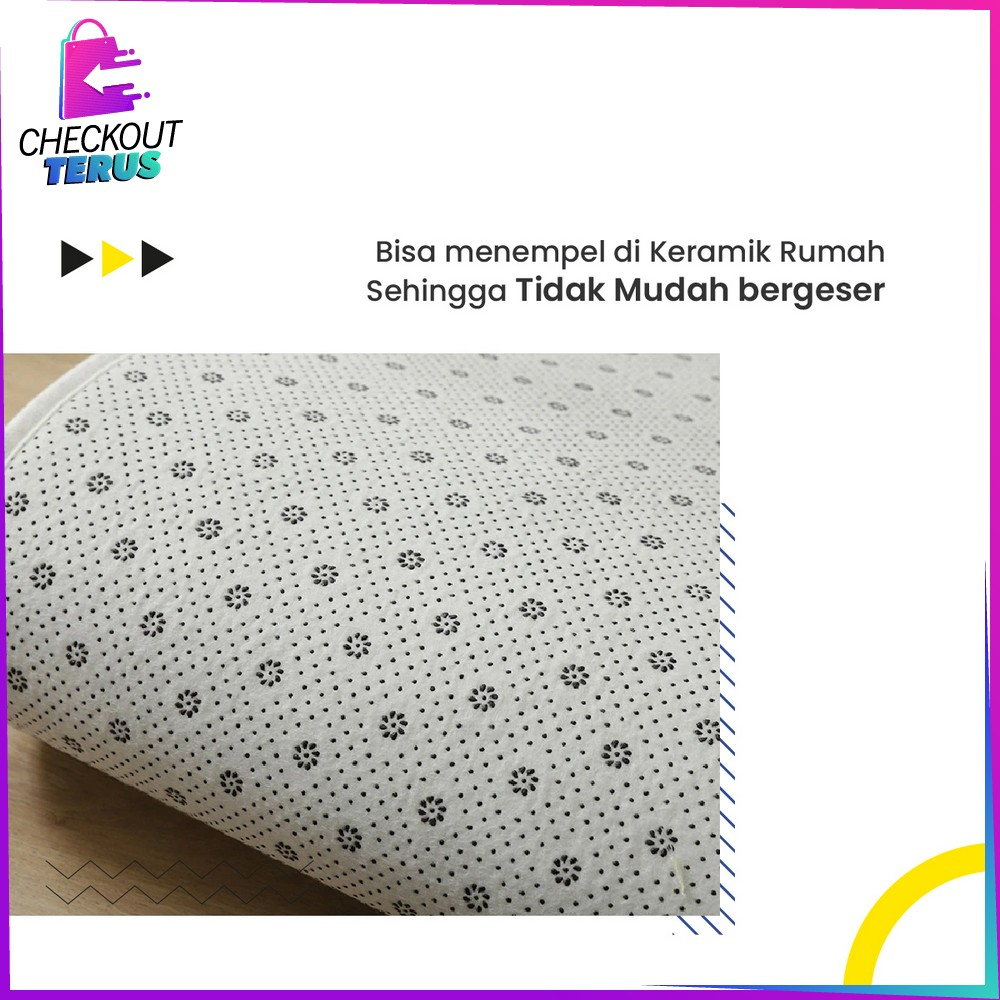 CT C363 (40x60cm) Alas Lantai Kamar Tidur Karpet Lantai Bulu Lembut Karakter Floor Mat Carpet Lantai Dekorasi Ruangan Alas Kaki Karpet Lantai Lembut