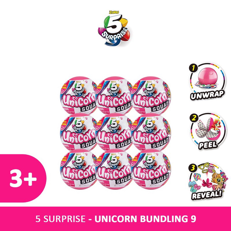 Zuru 5 Surprise Unicorn Squad - Bundling 9