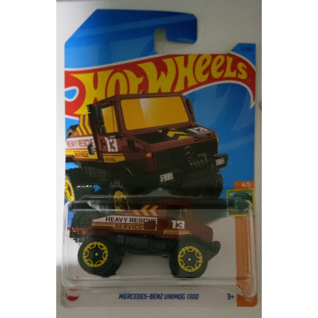 Hotwheels Hot Wheels Unimog Truck Brown