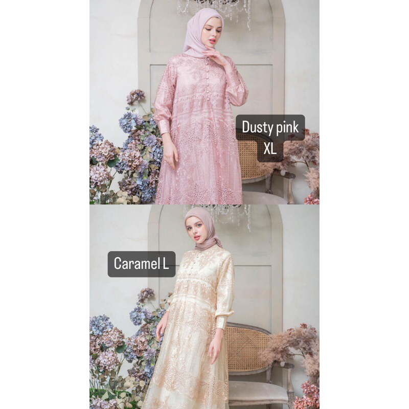 LIORA MIDI DRESS HEAVEN LIGHTS