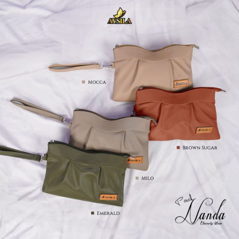 NANDA POUCH CHOCOLY NEW BY AYSILA