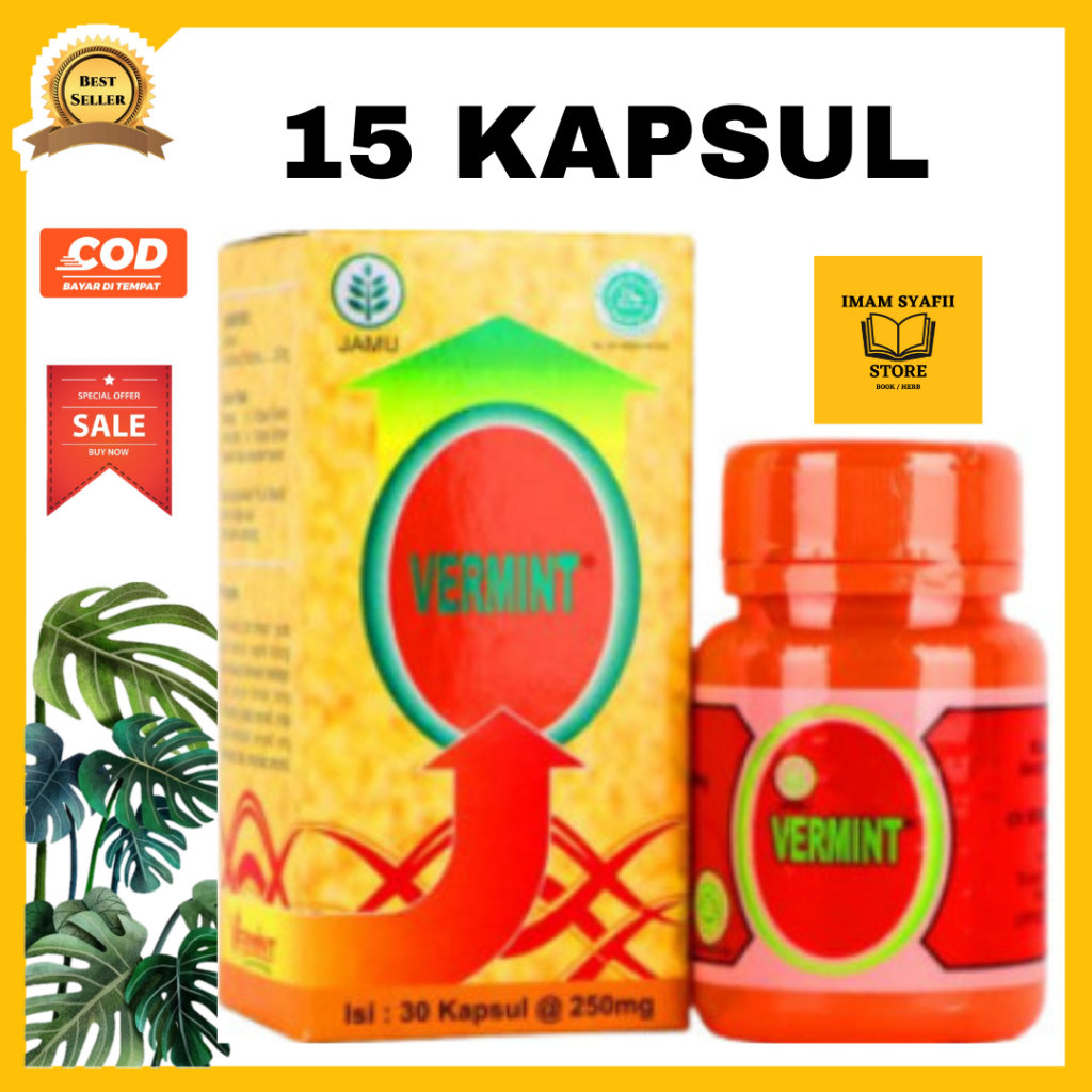 

Vermint KECIL isi 15 kapsul