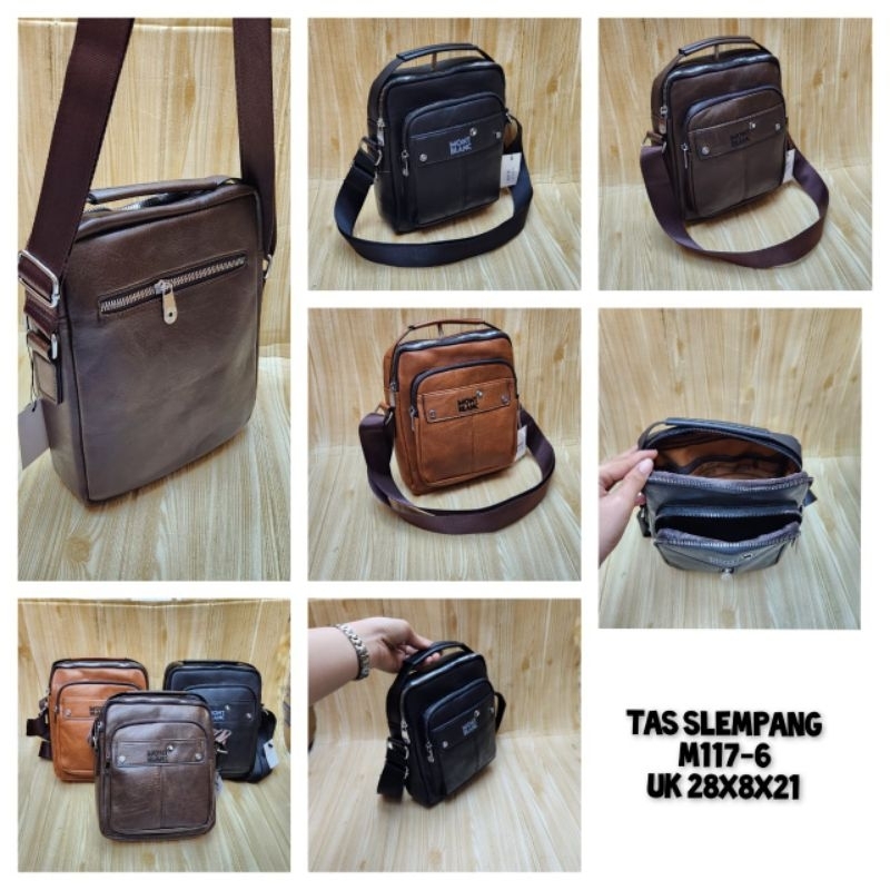 Tas kulit pria import premium  117-6