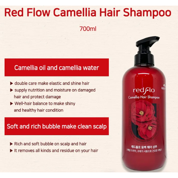 Redflo Camellia Hair Shampoo 700ml