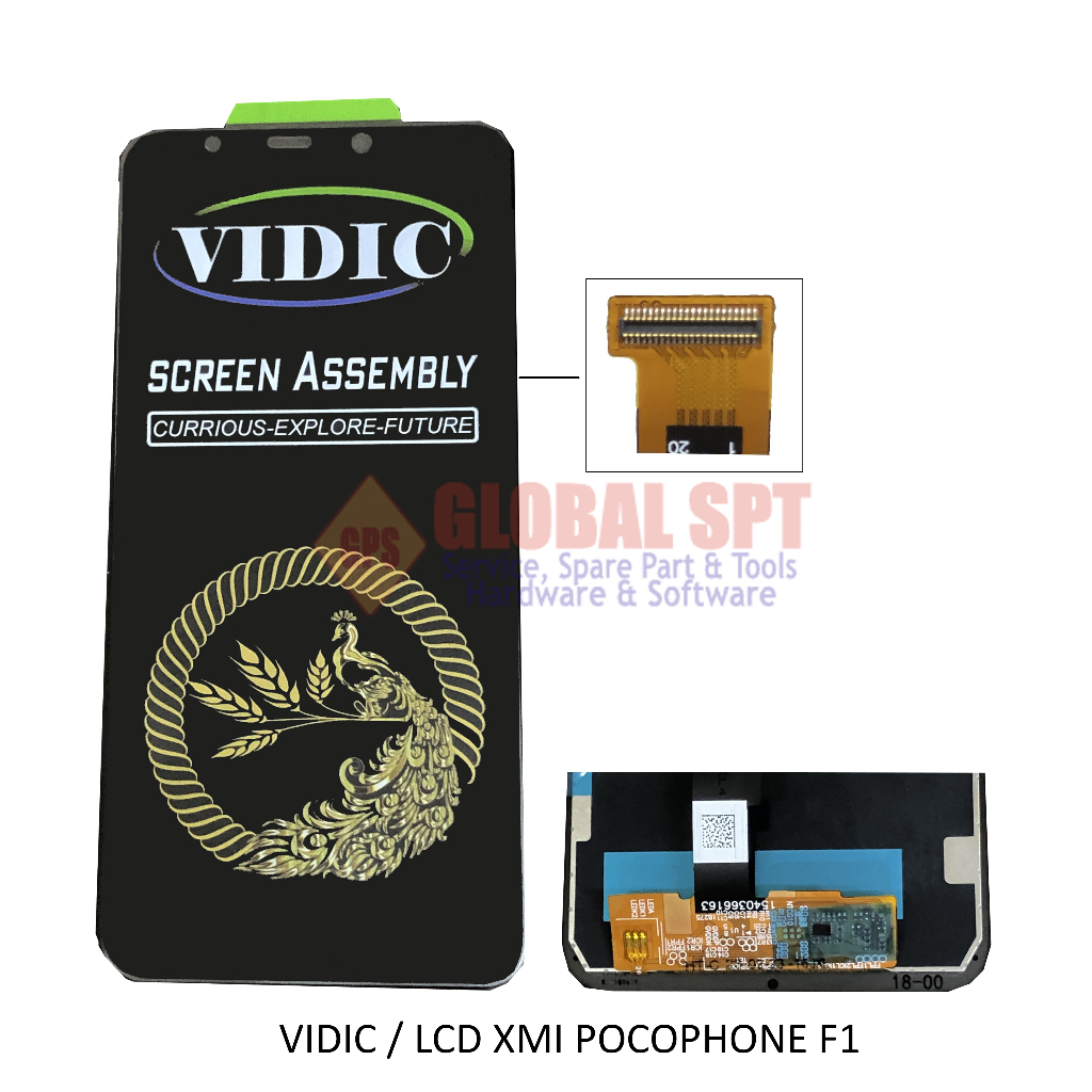 VIDIC / LCD TOUCHSCREEN XIAOMI POCOPHONE F1 / POCO F1