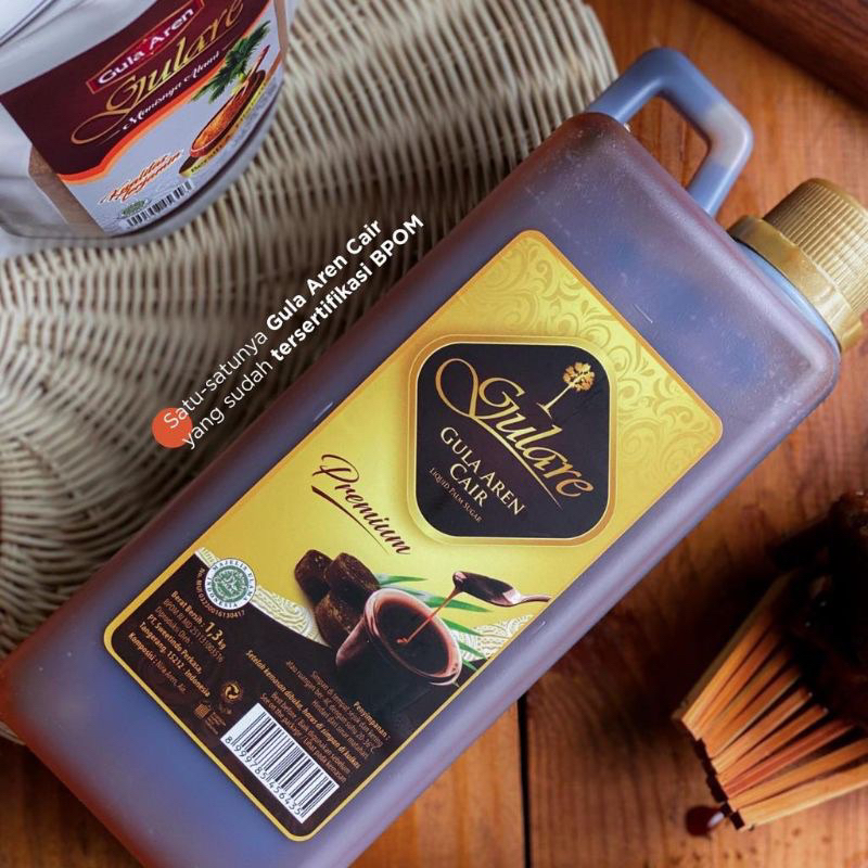 

Gulare Gula Aren Cair 1.3Kg Premium