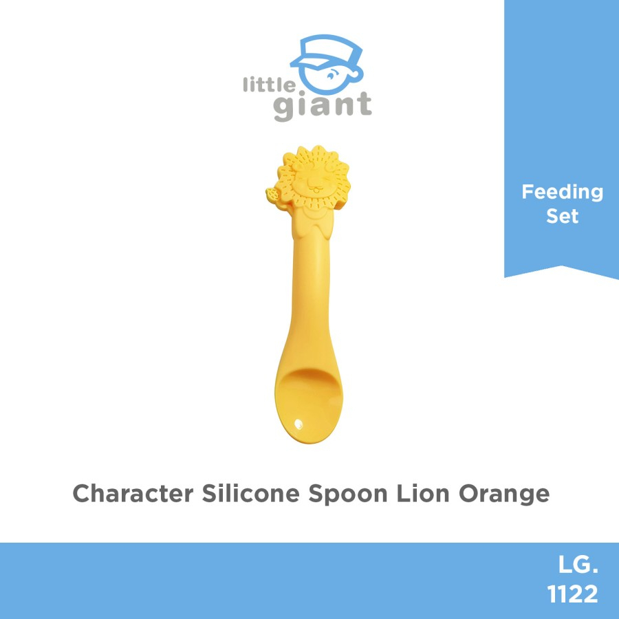 Little Giant Character Silicone Spoon Elephant/ Lion