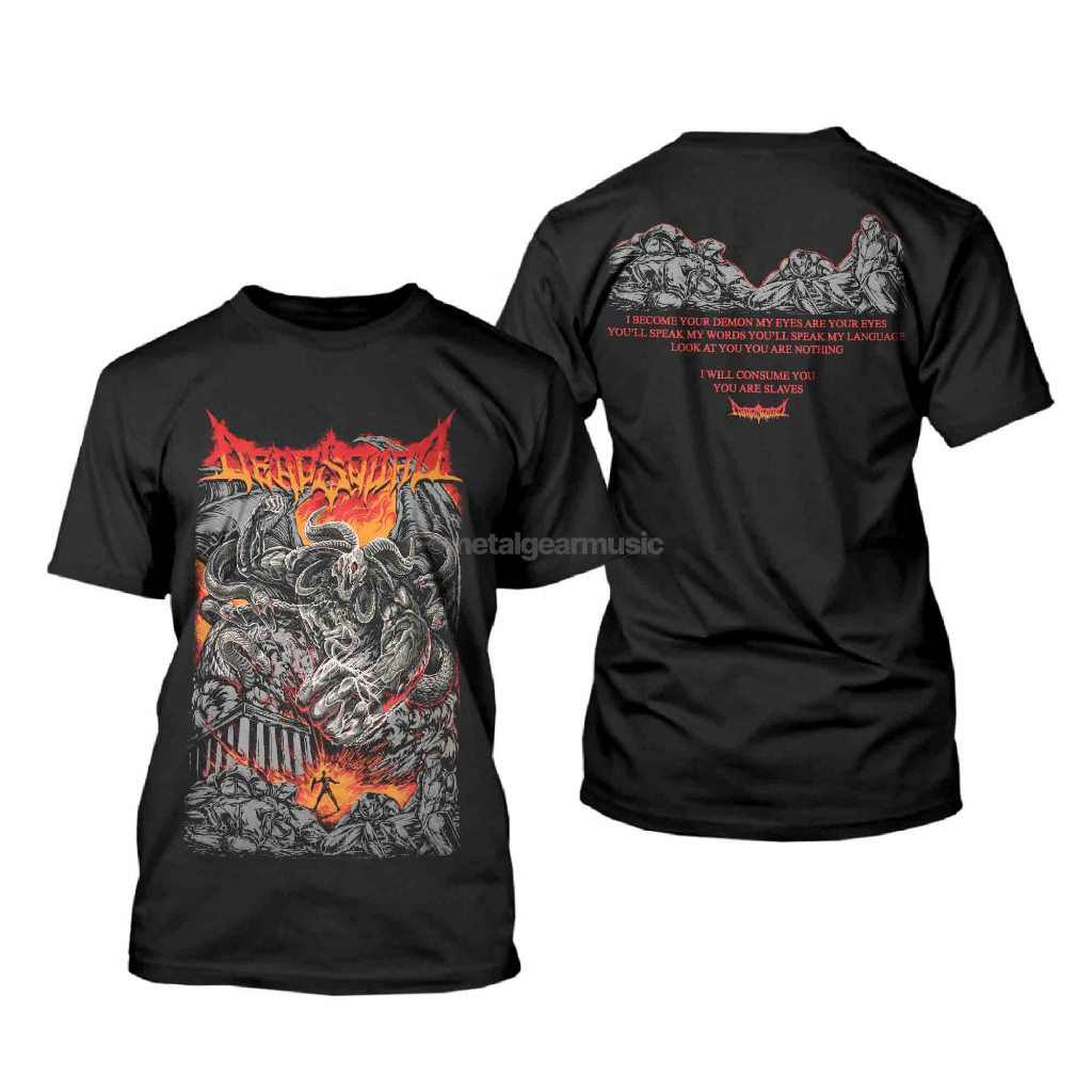 Metalgear merch Original Deadsquad - Typhon Tshirt Kaos pria Original 100%
