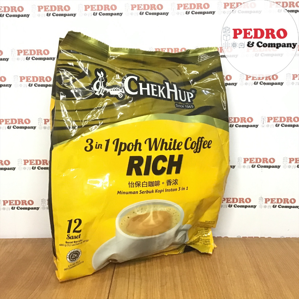 

Chekhup king white coffee 3in1 kopi putih ipoh 600 gram