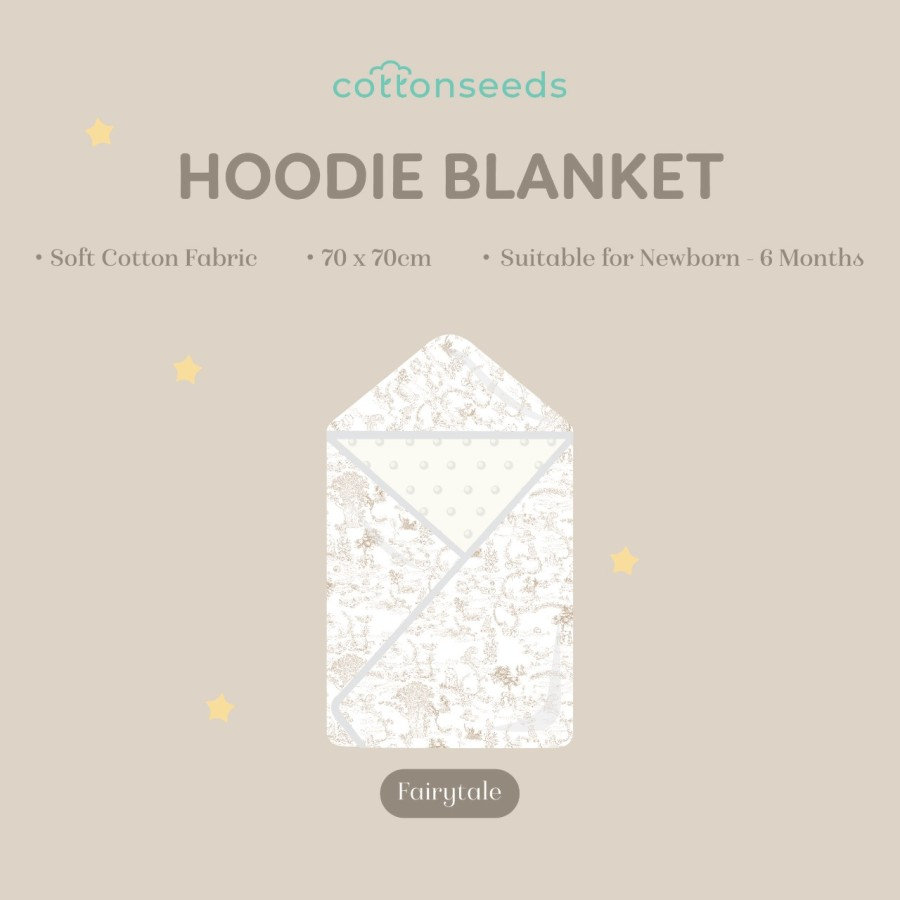 COTTONSEEDS HOODIE BLANKET