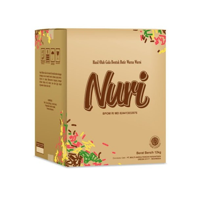 

Meses NURI RAINBOW Sprinkle 250gr | Meses Warna-warni