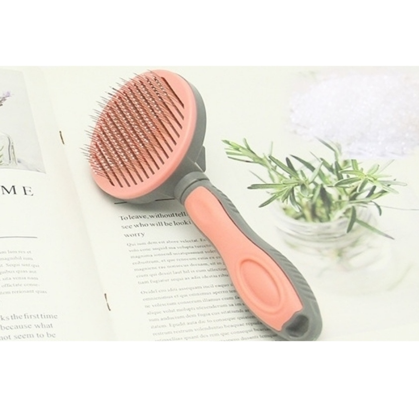 SISIR BULU HEWAN PELIHARAAN PET COMB BRUSH GROOMING KUCING ANJING KAWAT PERAWATAN MANDI LA143RD MURAH PRAKTIS