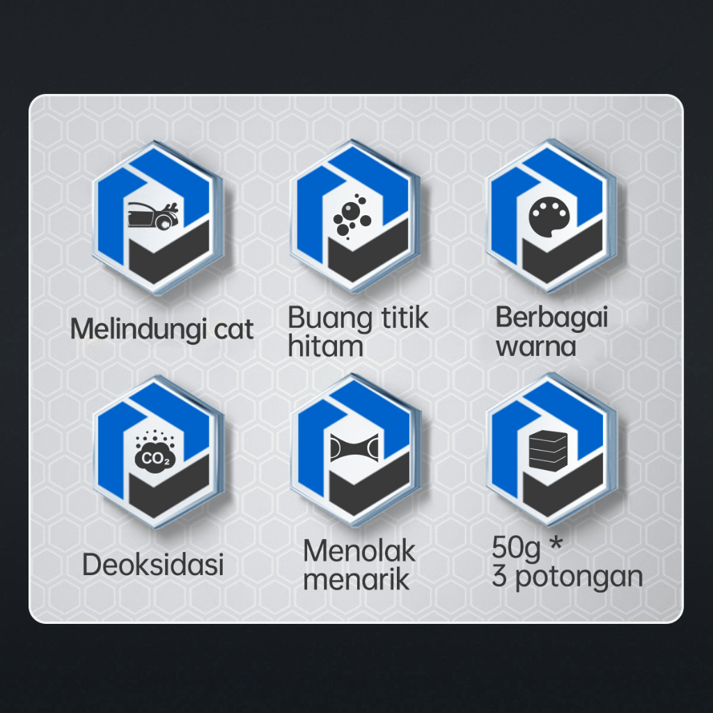 GLODWAY Pembersih Mobil Sepeda Motor Serbaguna Clay Cleaner/ lumpur pembersih cat mobil /cuci mobil dan lumpur