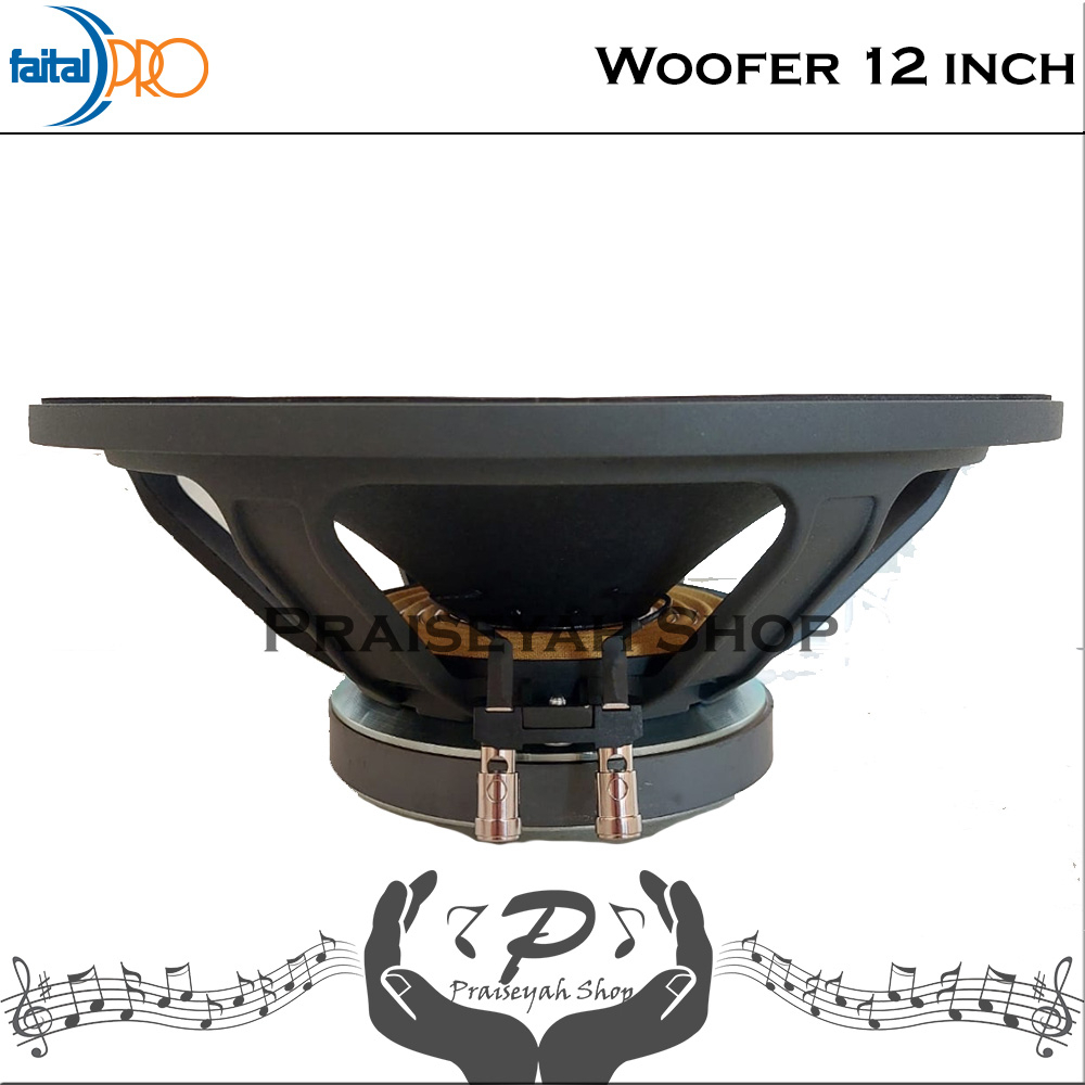 Faital Woofer Speaker Komponen 12 inch 12PR310 8 ohm