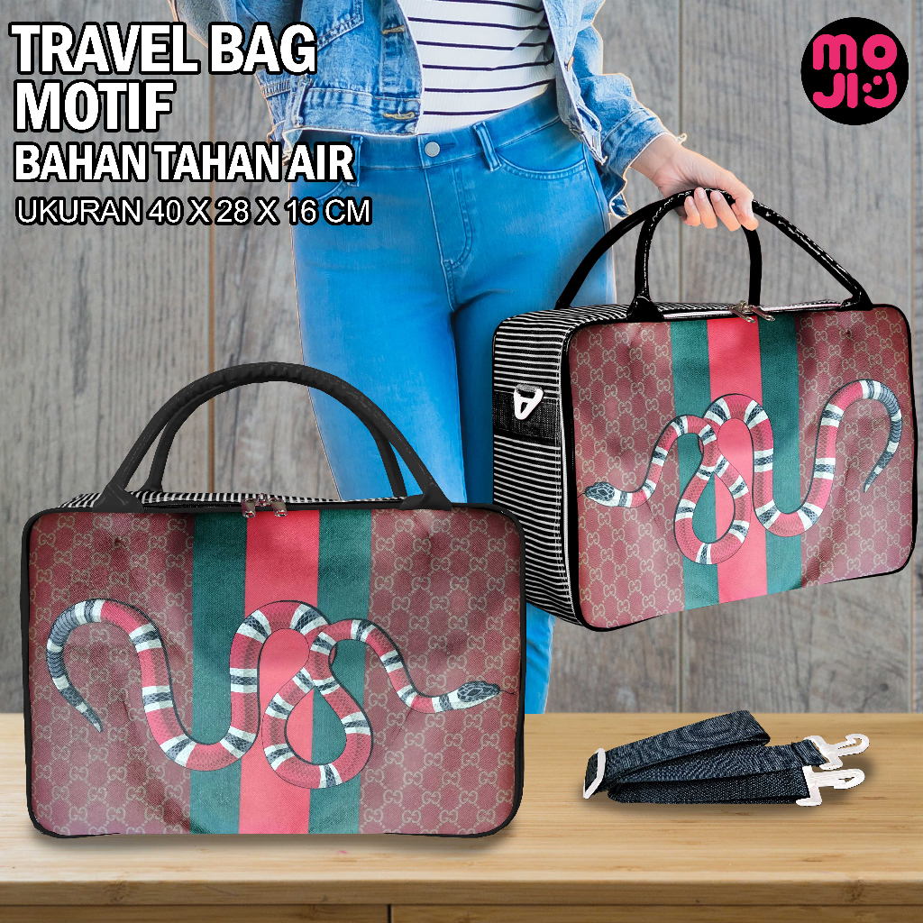 Tas Mudik Travel Bag Pakaian Motif Dewasa Ukuran Besar Dengan Tali Pengaman DIbagian Dalam / Koper Baju Dan Pakaian /  Bahan BONTEGA Tebal