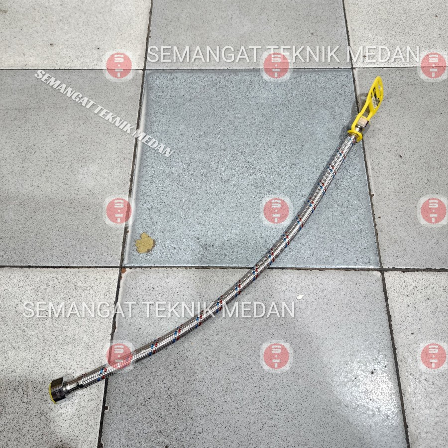 SELANG FLEXIBLE FLEXIBEL HOSE CLOSET WASTAFEL 1/2" 50CM 50 CM JASON