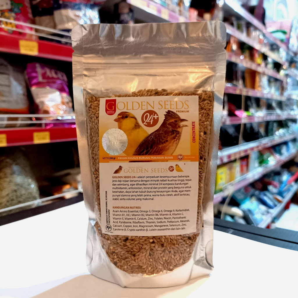 HW BRANJANGAN BIIJI GOLDEN SEED PAKAN BURUNG KENARI BRANJANGAN GOLDEN SEED PREMIUM