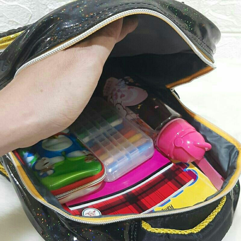 Tas Sequin Anak Perempuan / Tas Anak Sekolah Cewek Cowok SD