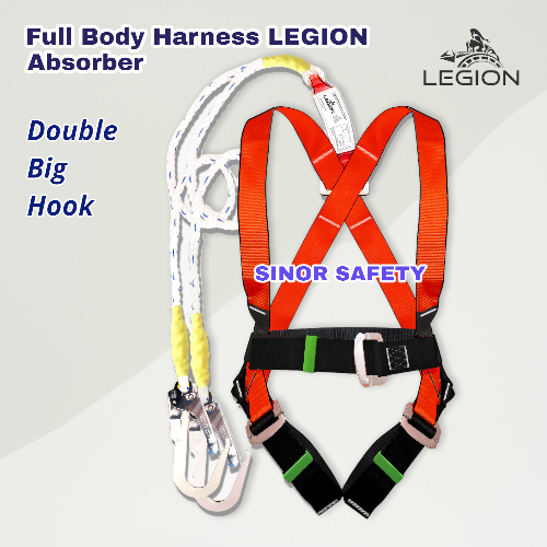 Full Body Harness Legion ABSORBER Double Big Hook