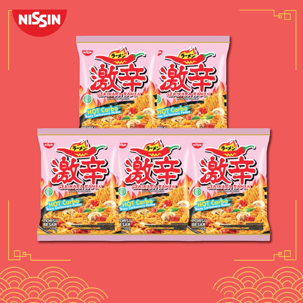 

Nissin Gekikara Regular Hot Carbonara 120gr - 5 pcs