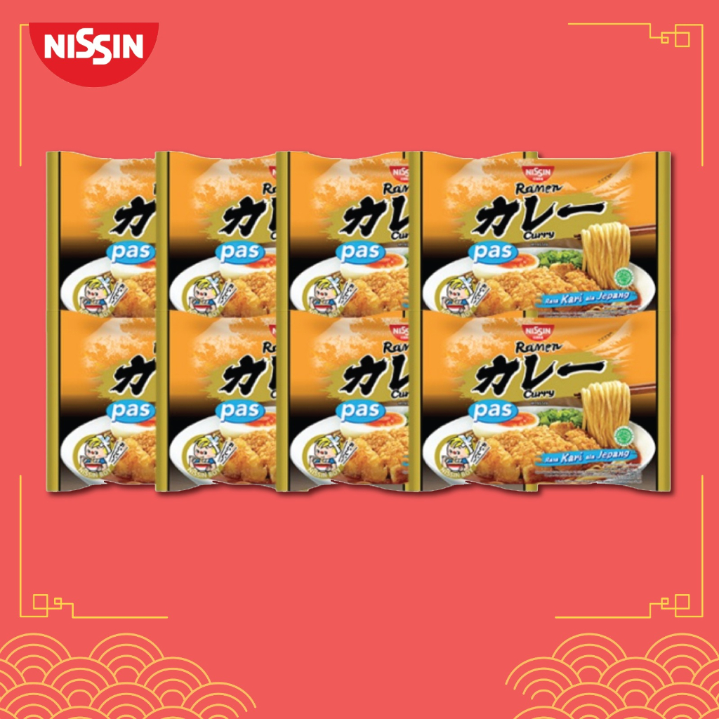 

Nissin Pas Ramen Curry - Kari 76gr - 8 pcs