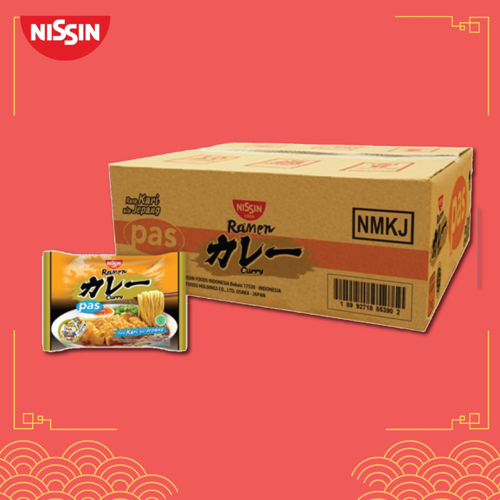 

Nissin Ramen Pas Curry - Kari 76gr - 1 Karton (30 pcs)