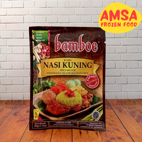 

Bamboe Bumbu Nasi Kuning 50 gr