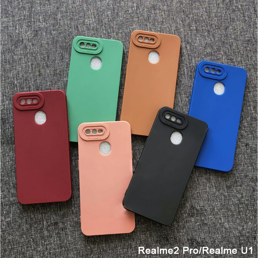 Softcase Realme 2 Pro Realme U1 Case 3D Pro Camera Gel Silika Casing